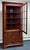 Henkel Harris Henkel Harris Wild Black Cherry Style 1114 12 Pane Corner Cabinet For Sale - Image 4 of 11