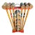 Antique Wooden Croquet Complete Set on Stand, 24 Pieces For Sale