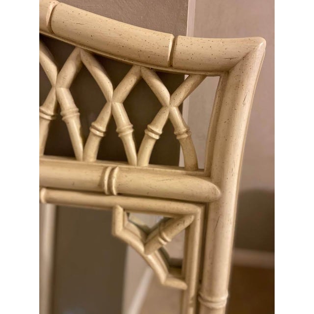 Thomasville Allegro Faux Bamboo Mirror Beautiful vintage faux bamboo mirror with fretwork detail. Excellent condition!...