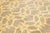 10 X 14 Allover Designed Modern Handknotted Wool Rug in Beige For Sale In New York - Image 6 of 9