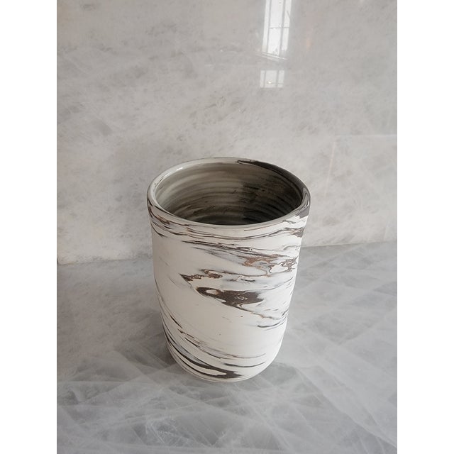 Jono Pandolfi Special Edition Large Swirlware Vase For Sale - Image 4 of 16