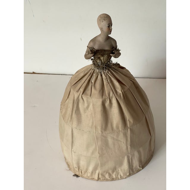 Antique Victorian Doll Lamp Shade For Sale - Image 4 of 6