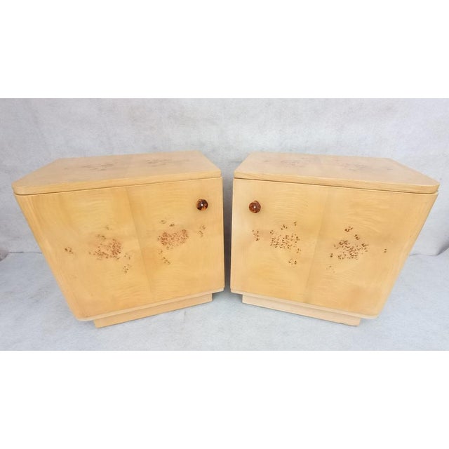 Bedside Tables by Jindrich Halabala for Up Závody, 1960s, Set of 2 For Sale - Image 16 of 16