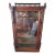 19th Century American Renaissance Revival Carved Oak Display Cabinet & Bookcase For Sale