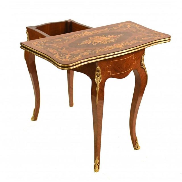 French Louis XVI Games Table For Sale - Image 6 of 16