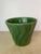 Mid-Century Modern Vintage Bauer Pottery Swirl #6 Green Planter, Los Angeles For Sale - Image 3 of 7