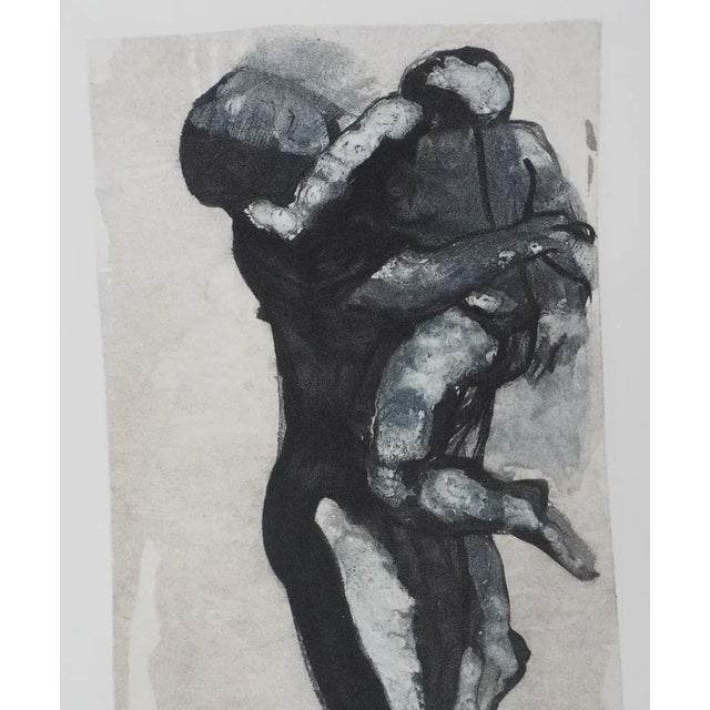 Auguste Rodin, Maternal Tenderness, Engraving, 1897 For Sale - Image 3 of 7