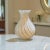 Murano Hand-Blown Opaline Filigrana Spiral Art Glass Vase — Late 20th Century For Sale - Image 4 of 4
