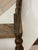 Mid 19th Century Antique French Bobbin Chair, Ebonized Wood, c.1800's With Upholstered Seat For Sale - Image 5 of 7