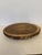 1980s 1980s Wooden Acacia Lazy Susan ''16 Round For Sale - Image 5 of 6