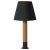 Gold Bronze and Green Básica M1 Table Lamp by Santiago Roqueta for Santa & Cole For Sale - Image 8 of 8