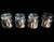 Mid-Century Modern Mid 20th Century Dorothy Thorpe Mid-Century Modern Silver Fade Pitcher and Glasses - Set of 5 For Sale - Image 3 of 4