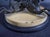 19th Century Italian Grand Tour Sienna Marble & Patinated Bronze Inkwell With Seahorses For Sale - Image 9 of 9