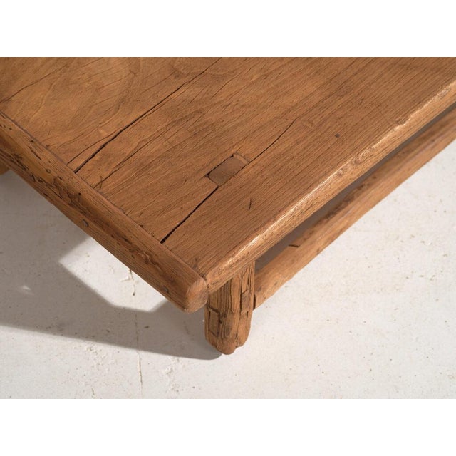 Antique Pine Low Table For Sale - Image 4 of 10