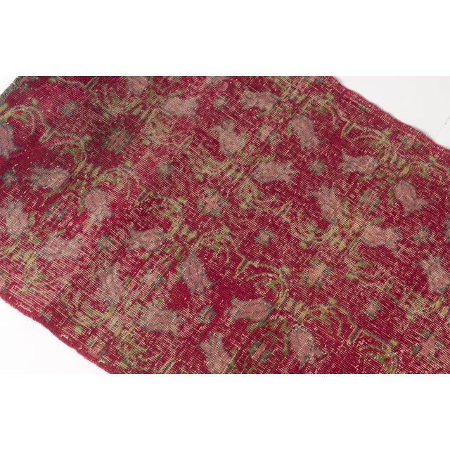 Colorful Antique Handknotted Carpet For Sale - Image 6 of 10
