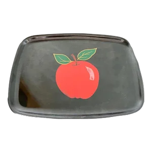 Mid 20th Century Couroc of Monterey "The Big Apple" Tray