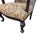 1920s Antique French Carved Empire Lounge Chair Armchair Mahogany Parlor For Sale - Image 5 of 17