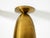 Gold Large Mid-Century Modern Brass Ceiling Lamps, 1950s, Set of 2 For Sale - Image 8 of 15