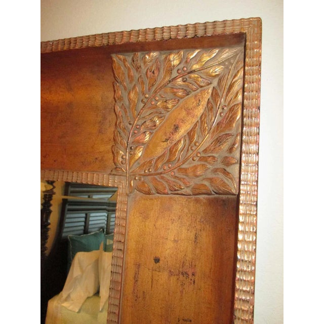 2000 - 2009 Contemporary Bronze Floor Mirror For Sale - Image 5 of 8