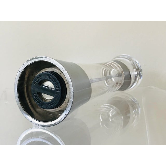 1970s Lucite Pepper Mill For Sale - Image 9 of 10
