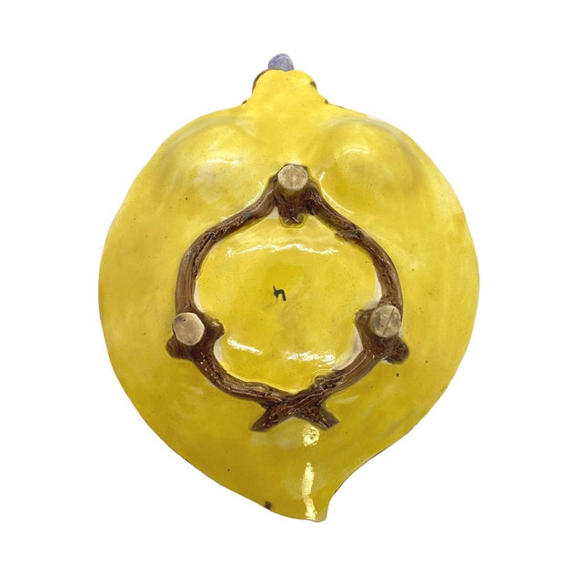 Holdcroft Majolica Strawberry Server With Bird, Cream and Sugar Wells, Ca. 1875 For Sale - Image 11 of 12