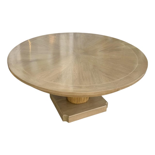 Art Deco Style Nancy Corzine Dining Extension Table For Sale