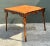 Mid-Century Modern Vintage Light Bamboo Parquetry Game Table For Sale - Image 3 of 12