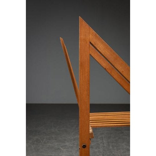 Architectural Accent Chair, 1980s For Sale - Image 15 of 18