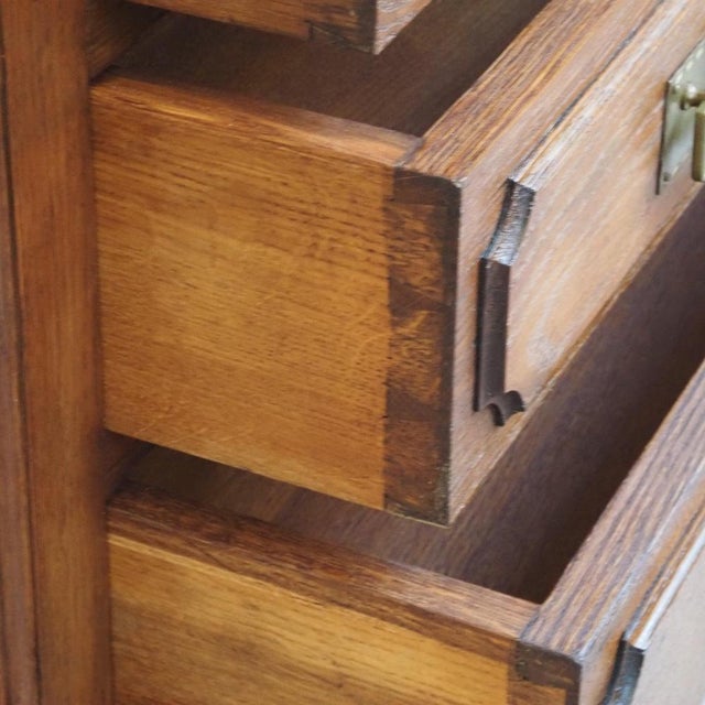 Antique Chest of Drawers with Mirror Top, 1890s For Sale - Image 16 of 18