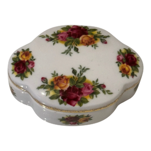 Royal Albert "Old Country Roses" Covered Trinket Dish