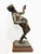 Large Stylized Metal Sculpture of Bacchus, Roman God of Wine Offered for sale is a large vintage sheet metal sculpture...