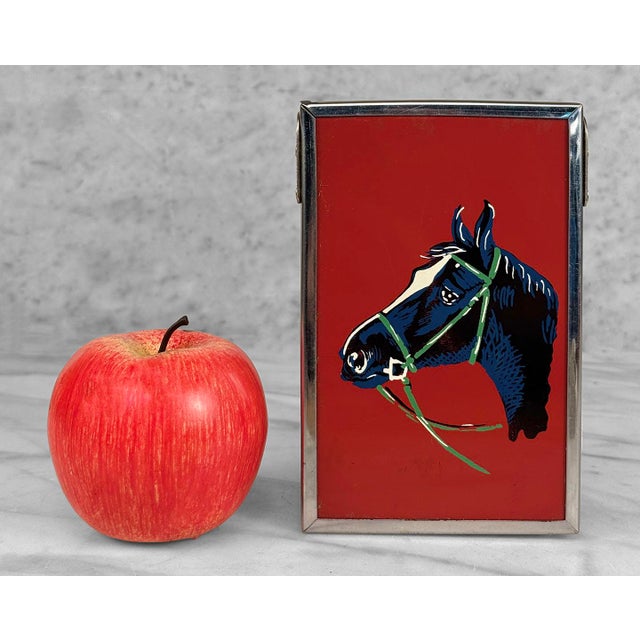 Vintage Traditional Equestrian Travel Shaving Kit, c.1940's - Pairs Nicely with Many Traditional & Eclectic Interiors -...