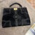 Iconic 1970s Black Velvet and Brass Hand Bag by Roberta Di Camerino For Sale - Image 10 of 12