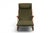 Mid-Century Modern Mid 20th Century Danish Modern Atomic Highback Teak Rocking Chair For Sale - Image 3 of 4