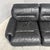Vintage Two-Seater Sofa in Black Leather by Dreipunkt, 1970s For Sale - Image 11 of 17