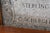 Mid 20th Century C Schergers Sons Sterling Blue Headstone Salesman Sample For Sale - Image 13 of 14