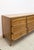 Thomasville Vintage Thomasville 9 Drawer Dresser Walnut W/ Glass Top For Sale - Image 4 of 16