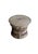 Folk Art Monumental Cast Bronze Rain Drum Side Table Sculptural Patinated Finish For Sale - Image 3 of 9