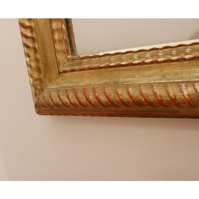 Napoleon III Giltwood Mirror , France Late 19th Century For Sale - Image 14 of 18
