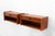 Wood Wall Mounted Cabinets attributed to Vildbjerg Møbelfabrik, 1960s, Set of 2 For Sale - Image 7 of 7