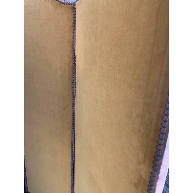 Late 19th Century Louis XIII Style Leather Screen For Sale - Image 9 of 13