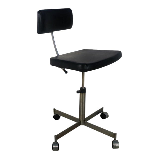 Mid Century Kevi Office Chair by Jorgen Rasmussen for Kevi For Sale