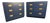 1960s Henredon Campaign Nightstands / Bachelor Chests – Refinished in Sherwin-Williams Naval, Pair For Sale