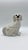 White Antique English Staffordshire Spaniel Dog, Circa 1850's For Sale - Image 8 of 12