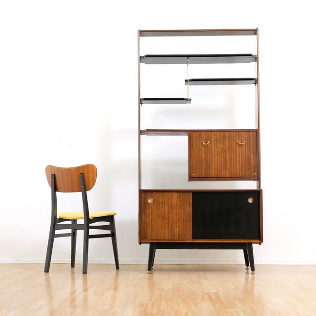 Wood Mid Century Librenza Room Divider Bookcase by E Gomme/G Plan For Sale - Image 7 of 12