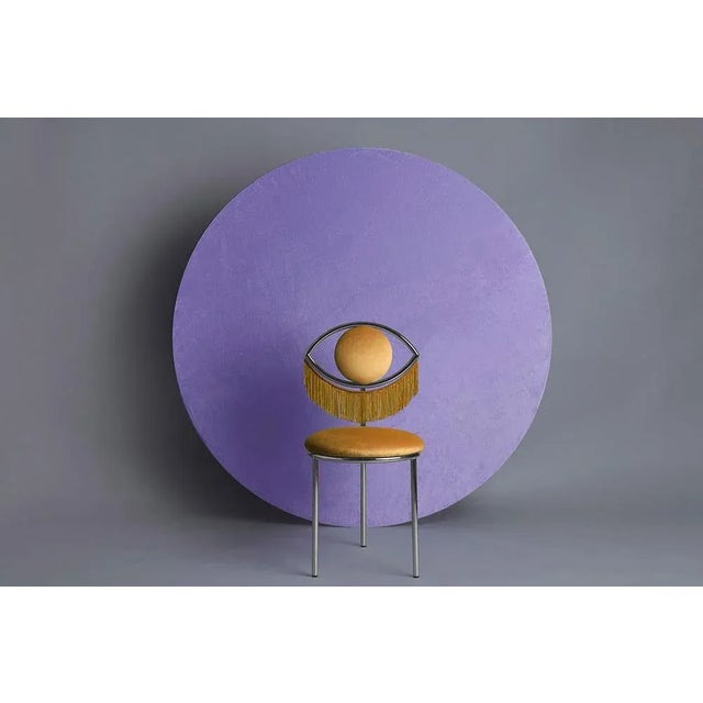 Wood Pompa Pouf by Houtique For Sale - Image 7 of 11