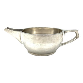 Milk Jug in Hotel Silver by Gebrüder Hepp for P. Welter, 1920s For Sale