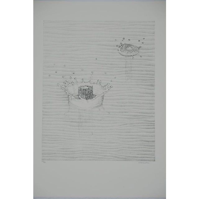 Gochka Charewicz, Les ricochets, Lithograph For Sale - Image 8 of 8