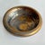 Baby Blue Vintage 1960s Mid-Century Modern Stangle Pottery Bowl 22k Gold For Sale - Image 8 of 9