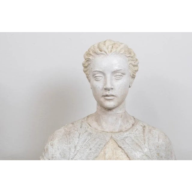 Women in Plaster, 1930s, Set of 2 For Sale - Image 4 of 12